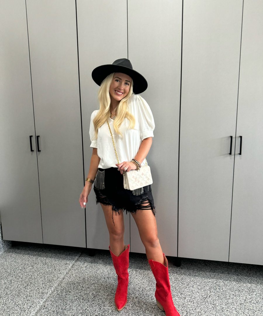 Perforated Cowboy Boots